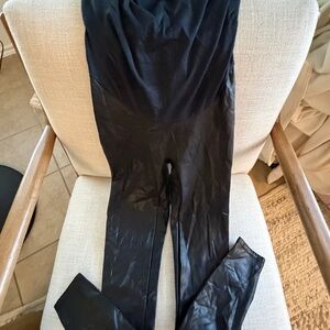 SPANX MATERNITY Black Women's Leggings SIZE L
